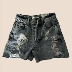 high rise pacsun denim shorts